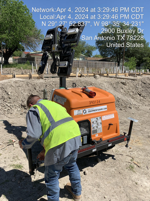 2024 Generac MLT2 Diesel, Flex Switch 120V Input, Powerzone Controller, 
(4) 320W LED Lights, 4kW Generator, 39.9 Gal Fuel Tank, 2" Ball, T3