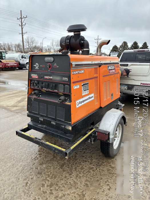 2023 Lincoln Electric Vantage 549X Crosslink Technology, Trailer Mounted, ES Decals, T3