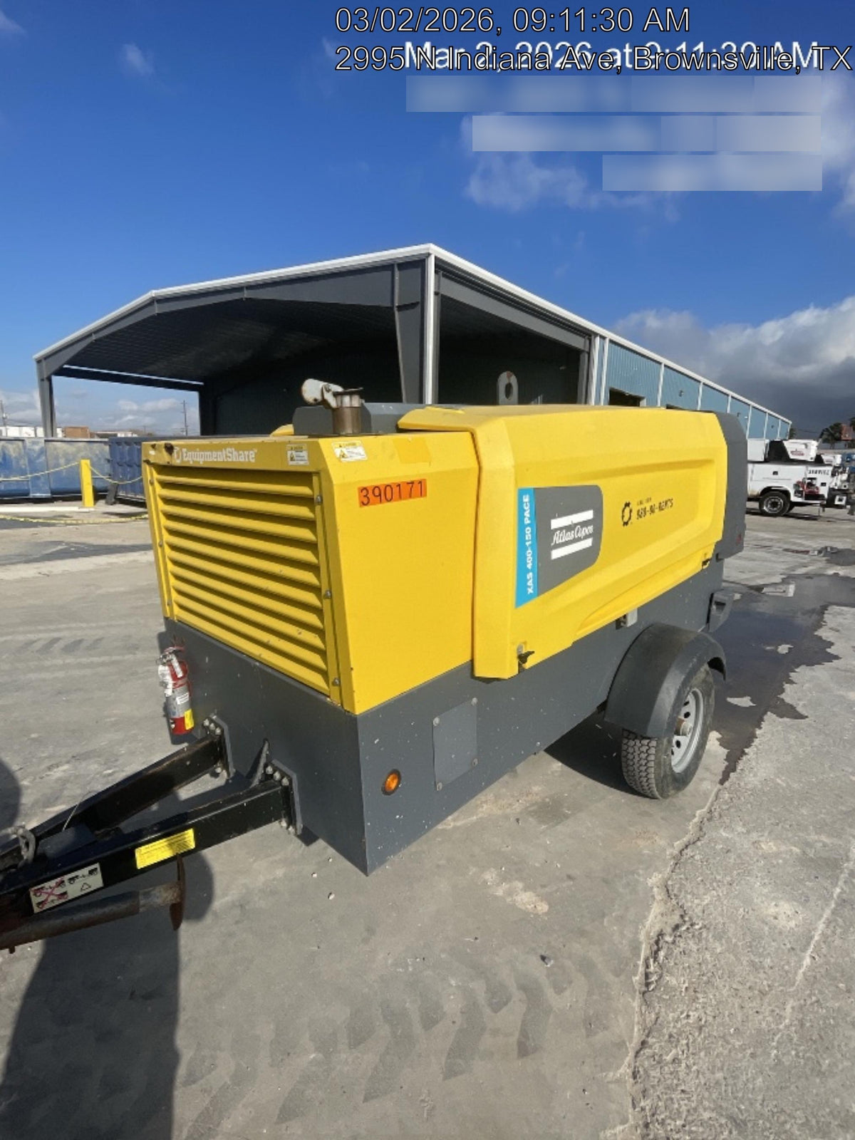 2024 ATLAS COPCO XAS 400-150 PACE