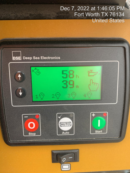 2022 Allmand NLV3GR (4) LED Light Fixture 350W, 23' Vertical Mast, 3kW Prime, Towable, ES Decals, T3