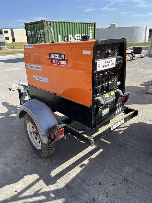 2022 Lincoln Electric LE400 Kubota V1505, Trlr, Cable Rack, Light Kit, ES Decals, T3