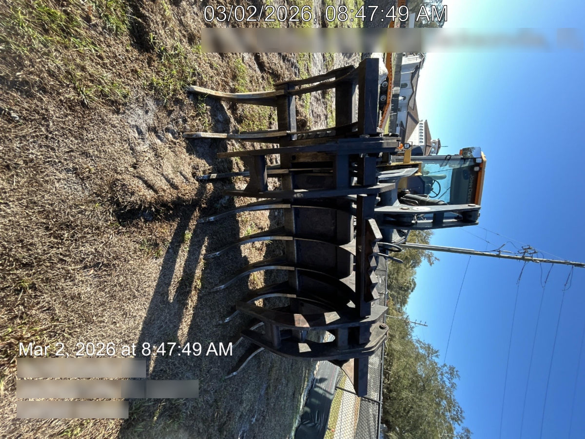 2021 FLECO 120" Grapple Rake - Fleco