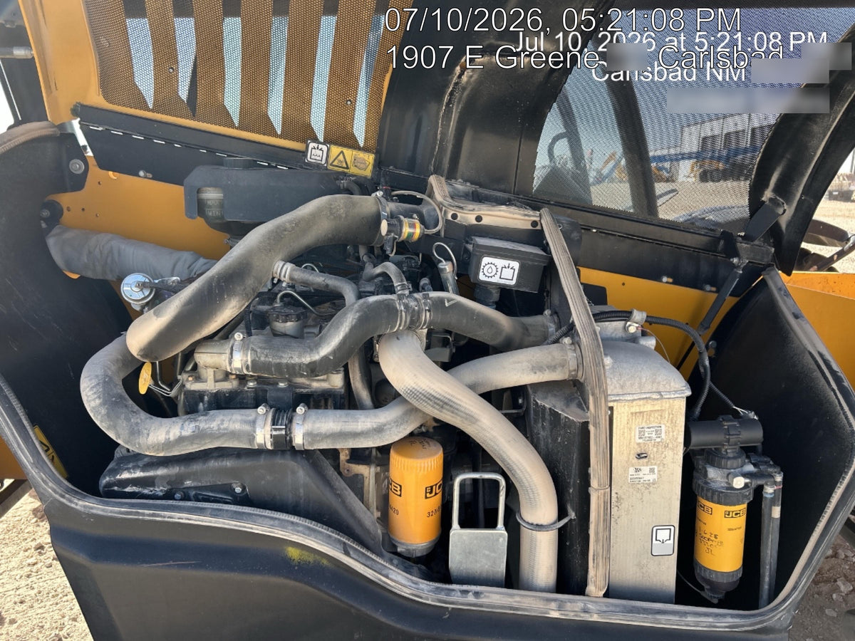 2020 JCB 512-56 Canopy, 74Hp, Solid Tires, Work Lights, Beacon, Aux Hydraulics, Back up Alarm, Lifting Eye, ES Decals