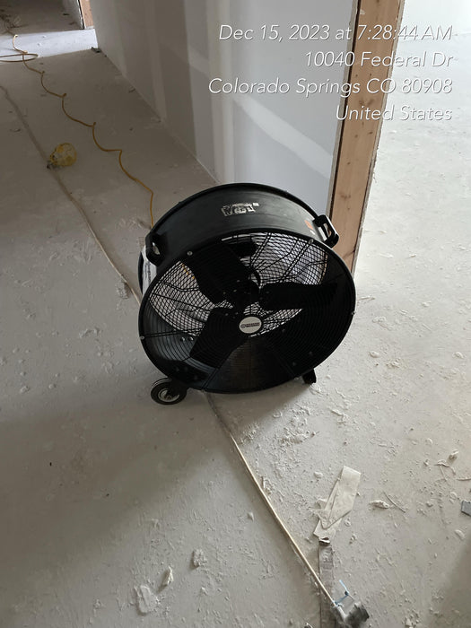 2019 CENTRAL MACHINERY 24" SHOP FAN