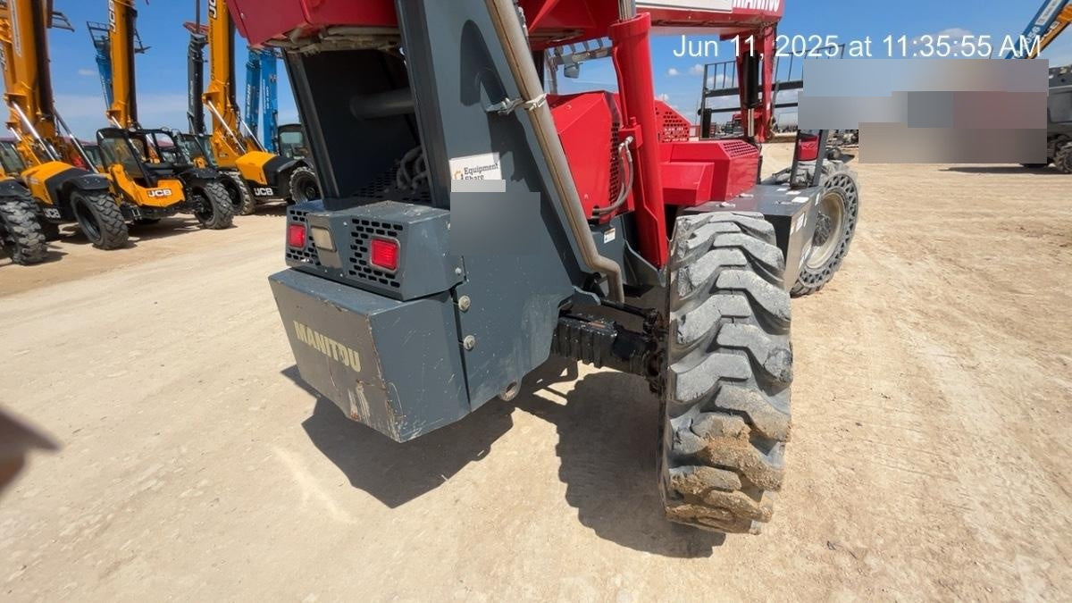 2019 Manitou MTA10055 Manitou MTA10055 - 120 HP T4, Canopy, Worklights/Strobe, Beacon, 66" Carriage, 60" Forks, Solid Tires, Lift Hook, Aux Hydraulics