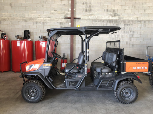 2020 Kubota RTV-X1140W-H 4WD utility cart -LED strobe -Windshield tempered glass -Plastic canopy -Wire harness kit -Backup alarm