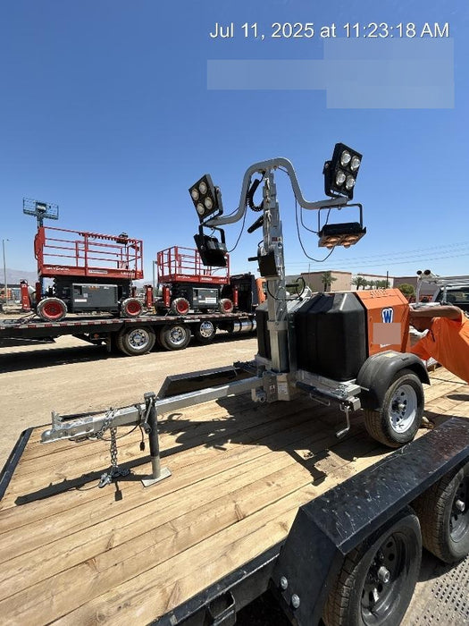 2024 Wanco WLTT-4MM4K Diesel, Deep Sea Controller, Shore Power Plug, Auto Start, (4) 350W LED Floodlights, 4kW Generator, 60 Gal Fuel Tank, 2" Ball, T3