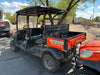 2022 Kubota RTV-X1140W-H Plastic Canopy, Windshield Acrylic Clear, LED Strobe Light, Wire Harness Kit, Back up Alarm
