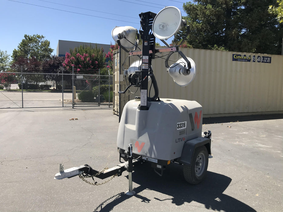 2019 Wacker Neuson LTV6L-MH Wacker Neuson LTV6L Mobile Light Tower w/Fuel Level Sensor Installed