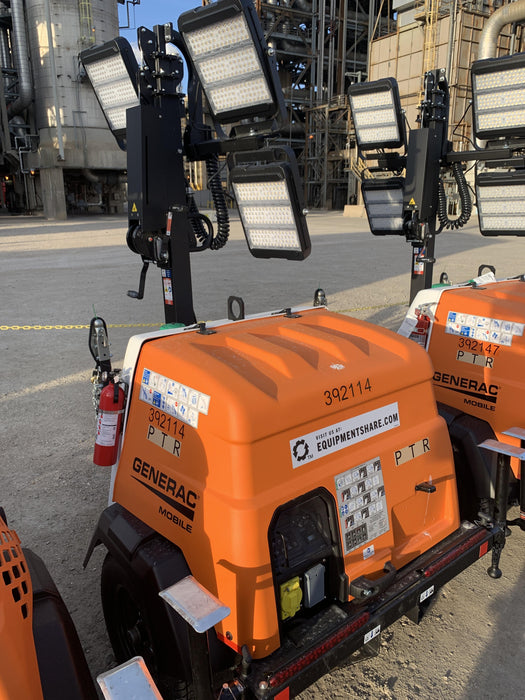 2024 Generac MLT2 Diesel, Flex Switch 120V Input, Powerzone Controller, 
(4) 320W LED Lights, 4kW Generator, 39.9 Gal Fuel Tank, 2" Ball, T3