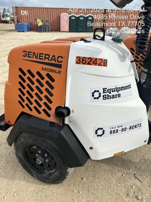 2023 Generac MLT2 Diesel, Flex Switch 120V Input, Powerzone Controller, 
(4) 320W LED Lights, 4kW Generator, 39.9 Gal Fuel Tank, 2" Ball, T3