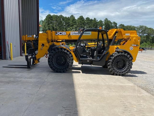 2020 JCB 509-42 Canopy, Solid Tires, Work Lights, Beacon, Aux Hydraulics, Back up Alarm, Lifting Eye, ES Decals