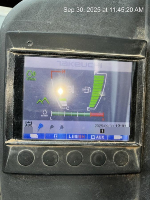 2020 Takeuchi TB290C Cab/Heat/Air, Rubber Tracks, Manual TAG QC