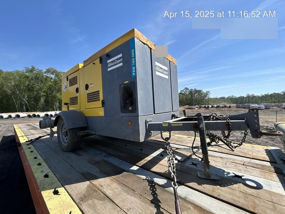 2021 ATLAS COPCO PAS 150 HF CS Enclosed