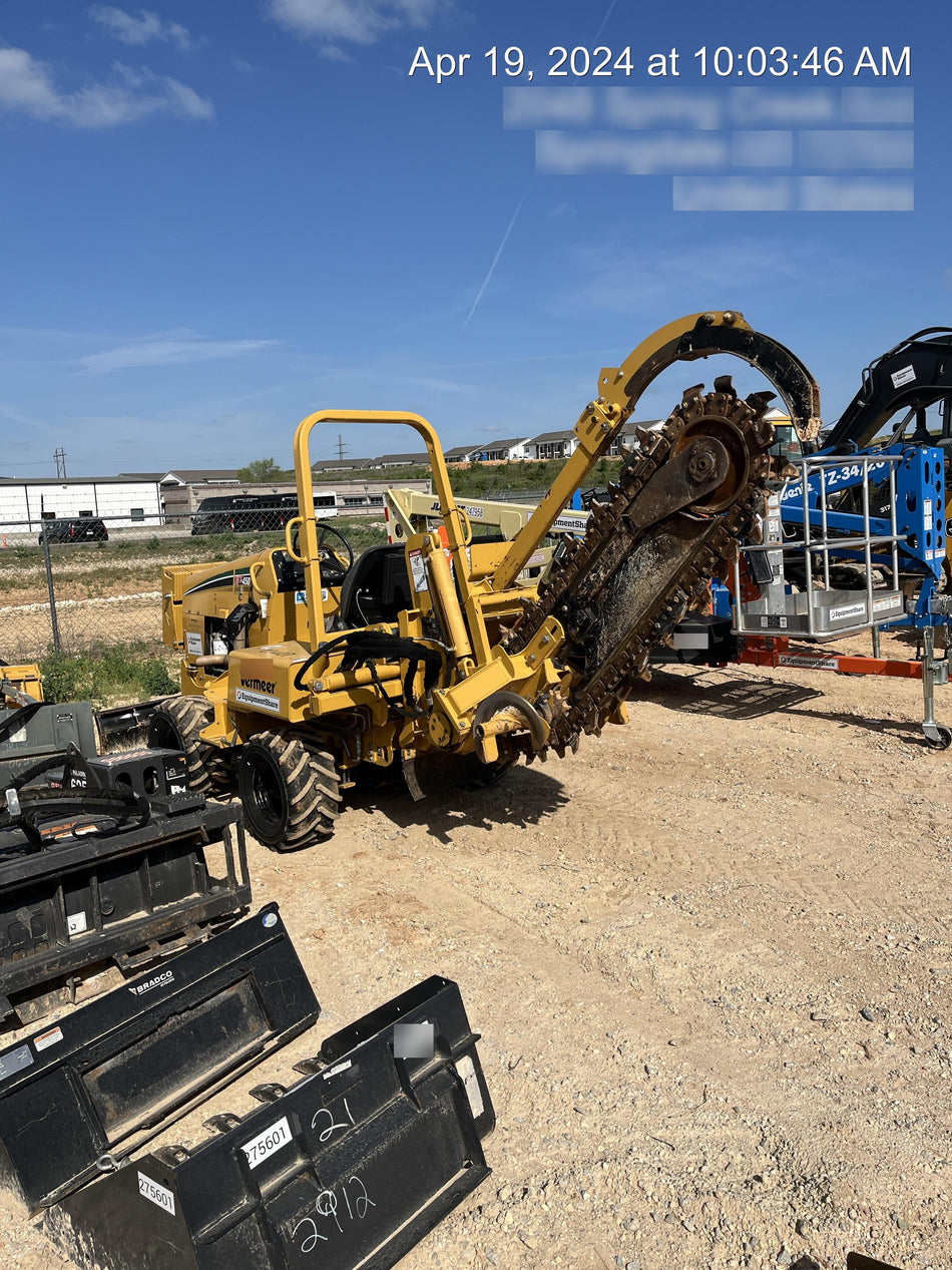 2019 VERMEER RTX450