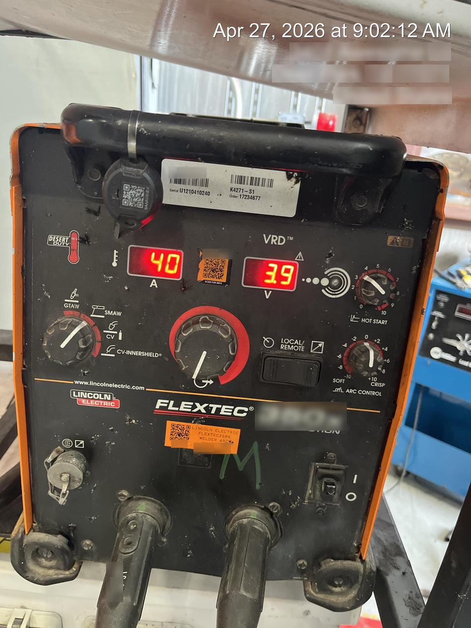 2021 LINCOLN ELECTRIC FLEXTEC 350X