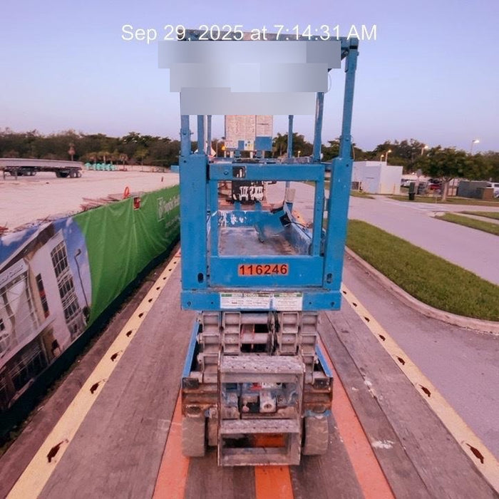 2020 Genie GS-1930 Solid Non Marking Tires, Beacon, Folding rails with half height swing gate