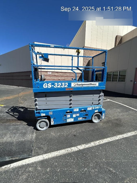 2021 Genie GS-3232 Electric Drive, NM Sld Tires, Bcn, EST