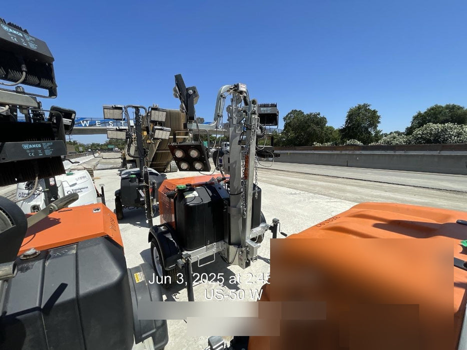 2024 Wanco WLTT-4MM4K Diesel, Deep Sea Controller, Shore Power Plug, Auto Start, (4) 350W LED Floodlights, 4kW Generator, 60 Gal Fuel Tank, 2" Ball, T3