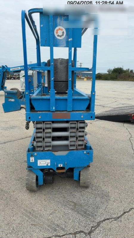 2020 Genie GS-1930 Solid Non Marking Tires, Beacon, Folding rails with half height swing gate