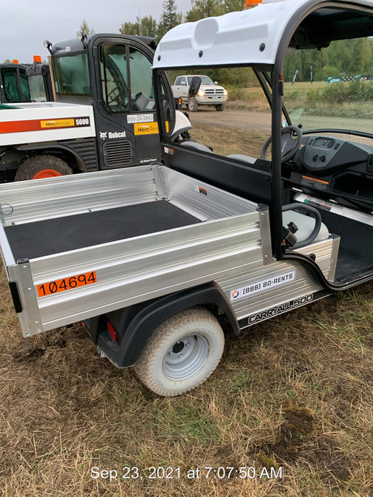 2020 Club Car CA500E Canopy, 48V Electric Drive System, 500 Amp Motor Controller, NM Tires