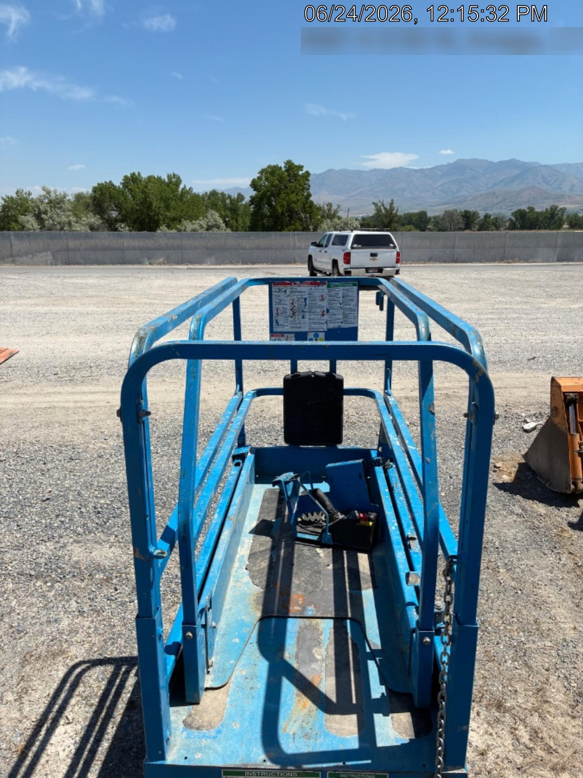 2019 Genie GS-1930 Fixed rails with chain Entry