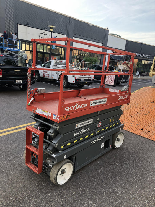 2017 Skyjack SJIII-3226 Standard Rental Specs