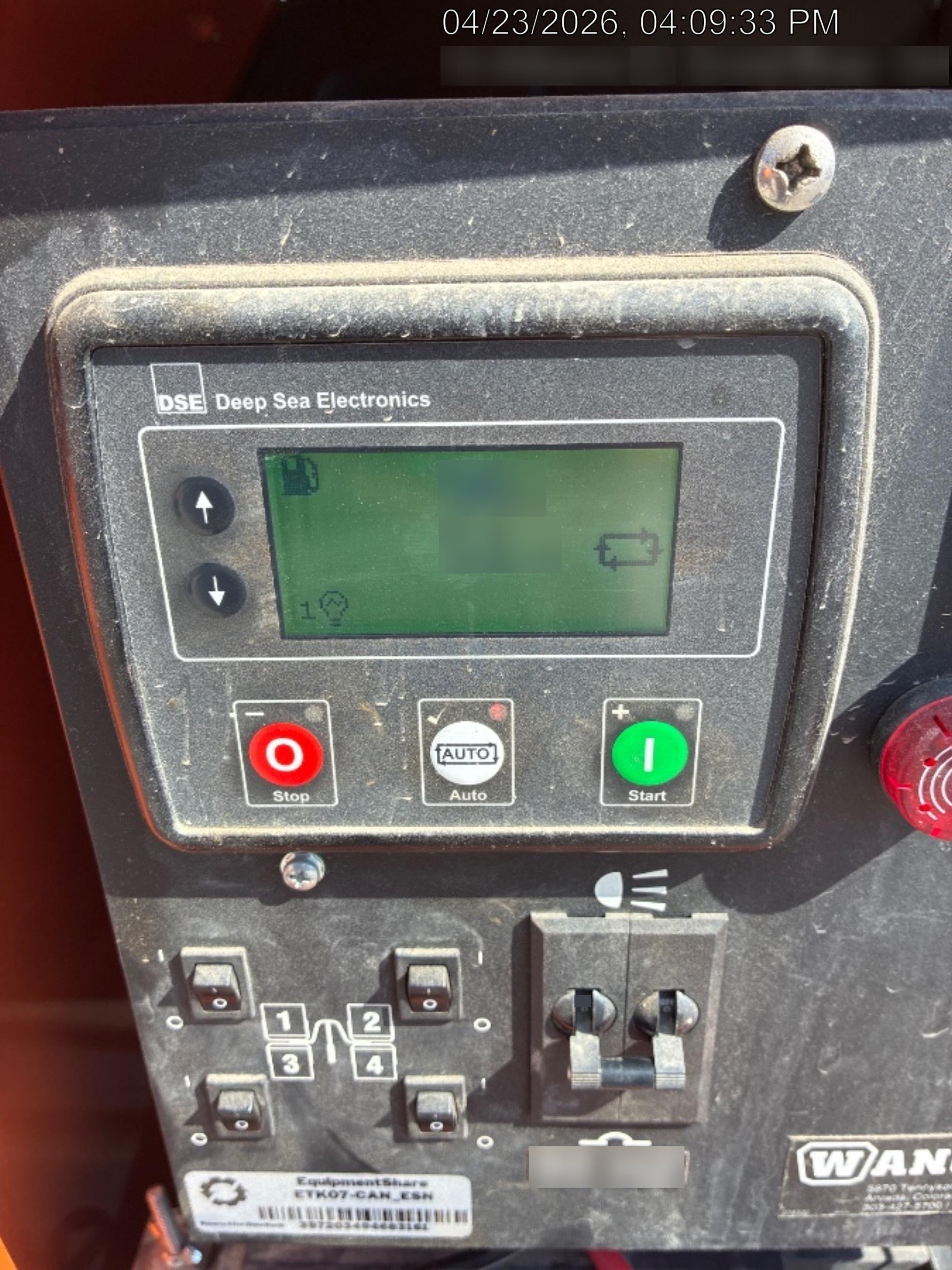 2024 Wanco WLTT-4MM4K Diesel, Deep Sea Controller, Shore Power Plug, Auto Start, (4) 350W LED Floodlights, 4kW Generator, 60 Gal Fuel Tank, 2" Ball, T3