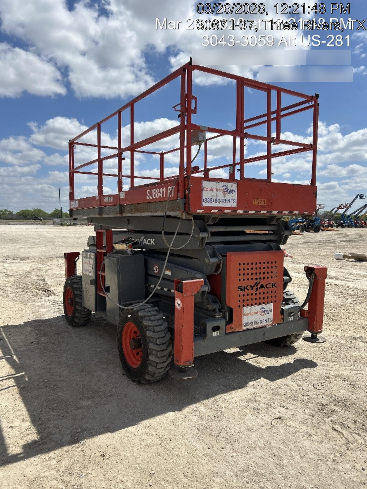 2016 SKYJACK SJ8841 RT