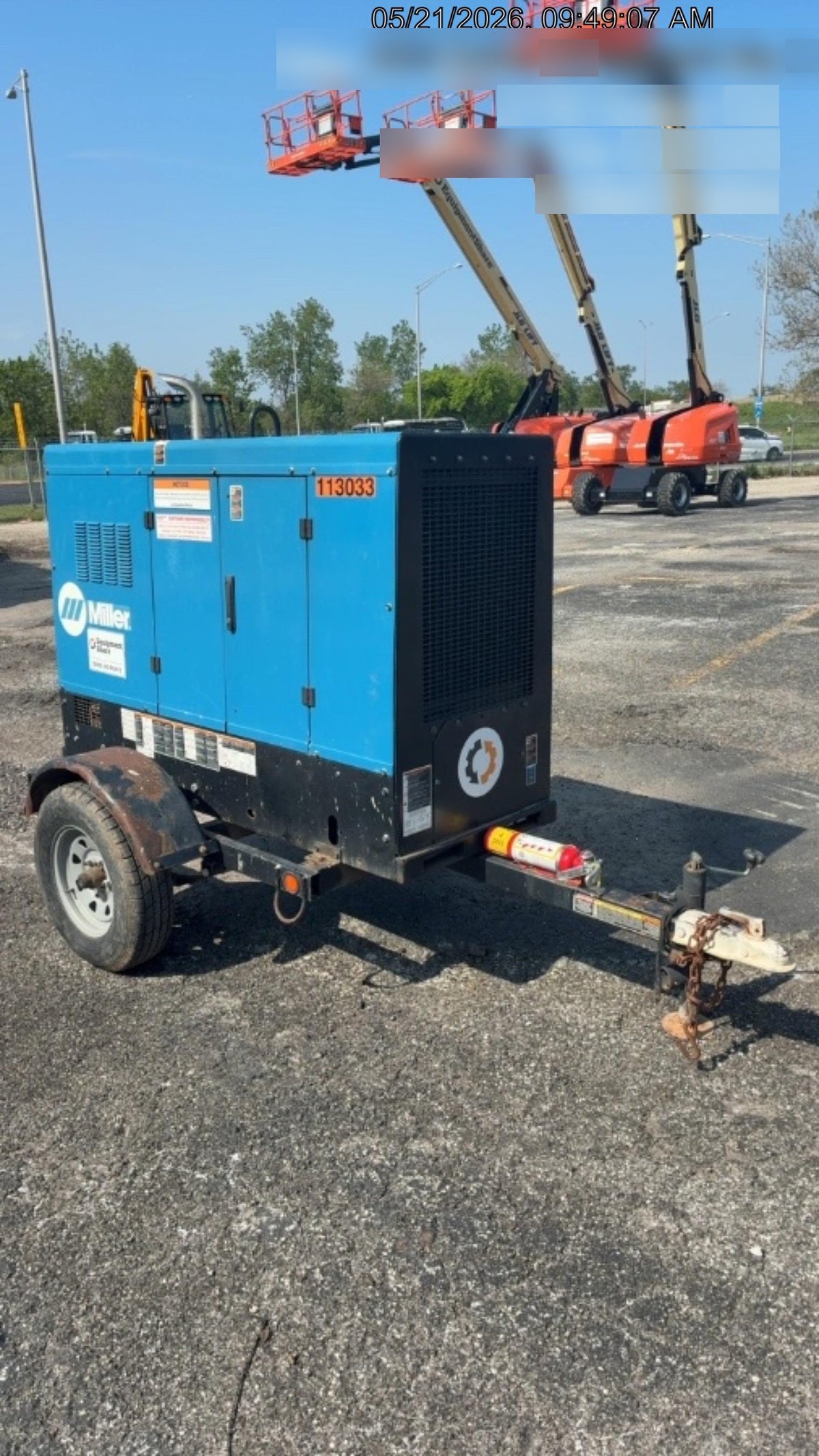 2020 Miller Electric BB500 BIG BLUE 500 PRO (KUBOTA) DELUXE W/ ARCREACH