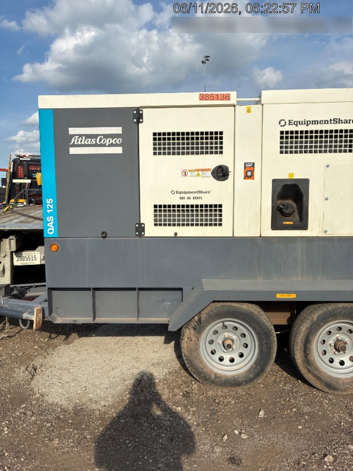 2023 ATLAS COPCO QAS 125