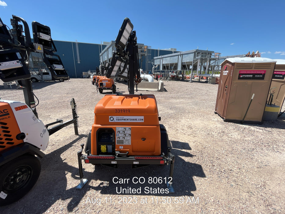 2023 Generac MLT2 Diesel, Flex Switch 120V Input, Powerzone Controller, (4) 320W LED Lights, 4kW Generator, 39.9 Gal Fuel Tank, 2" Ball, T3