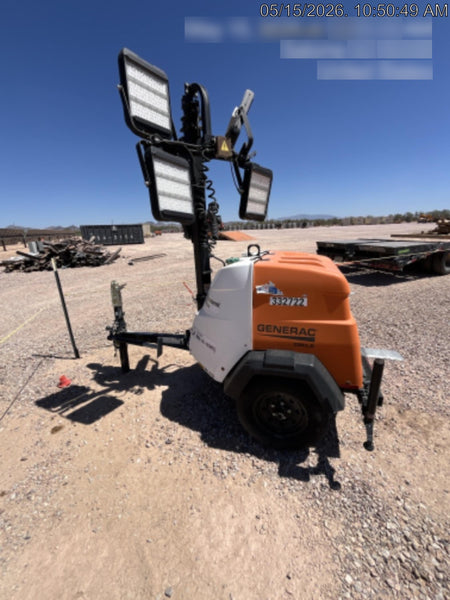 2023 Generac MLT2 Diesel, Flex Switch 120V Input, Powerzone Controller, (4) 320W LED Lights, 4kW Generator, 39.9 Gal Fuel Tank, 2" Ball, T3