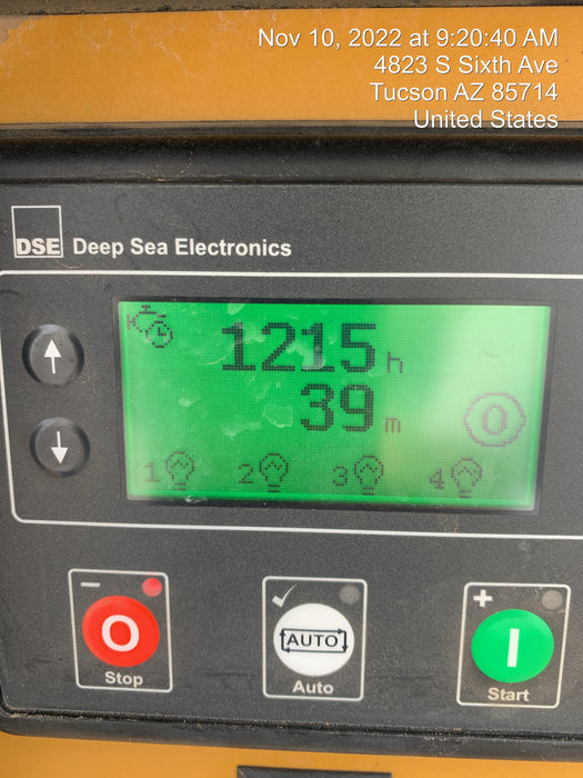 2022 Allmand NLV3GR (4) LED Light Fixture 350W, 23' Vertical Mast, 3kW Prime, Towable, Deep Sea L401, Leveling Jacks, Yanmar T4F 5.8hp