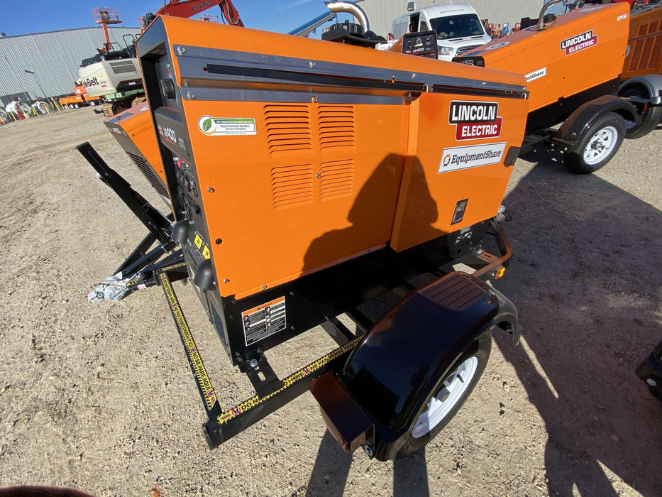 2022 Lincoln Electric LE400 Kubota V1505, Trlr, Cable Rack, Light Kit, ES Decals, T3