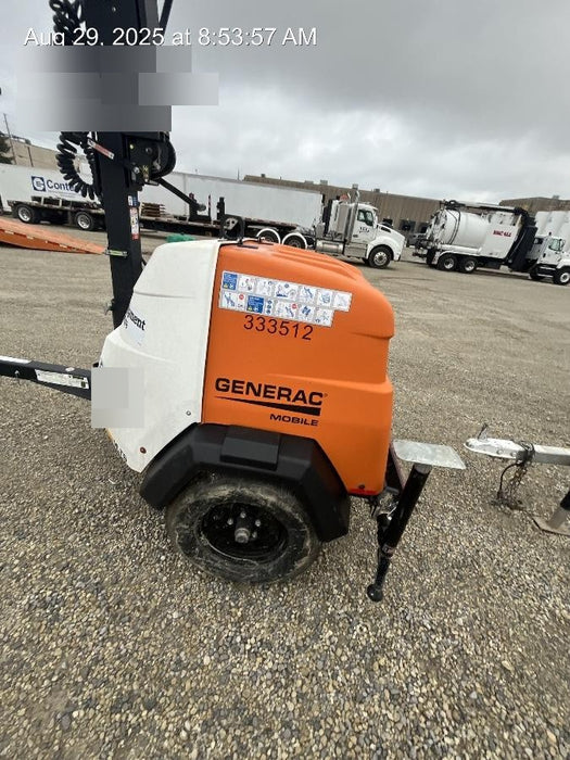 2023 Generac MLT2 Diesel, Flex Switch 120V Input, Powerzone Controller, (4) 320W LED Lights, 4kW Generator, 39.9 Gal Fuel Tank, 2" Ball, T3
