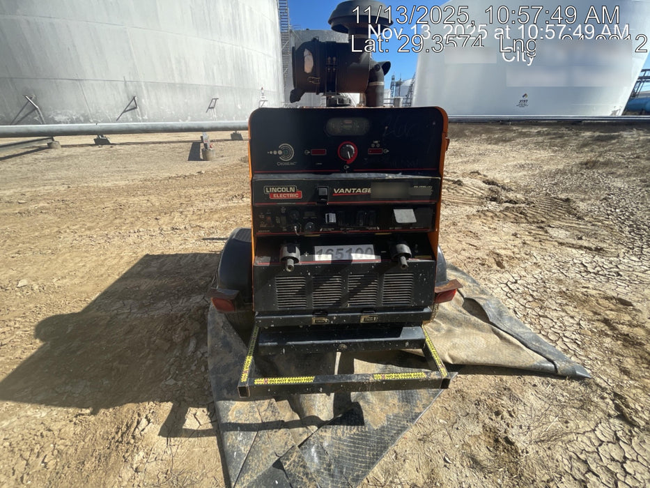 2021 Lincoln Electric Vantage 549X Ready Pak 3, ORANGE (includes trailer, cable rack, fender light kit)