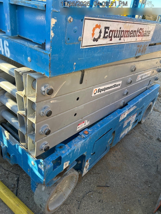 2017 Genie GS-3232 Genie GS3232 Lift w/Folding Rails and Swing Gate