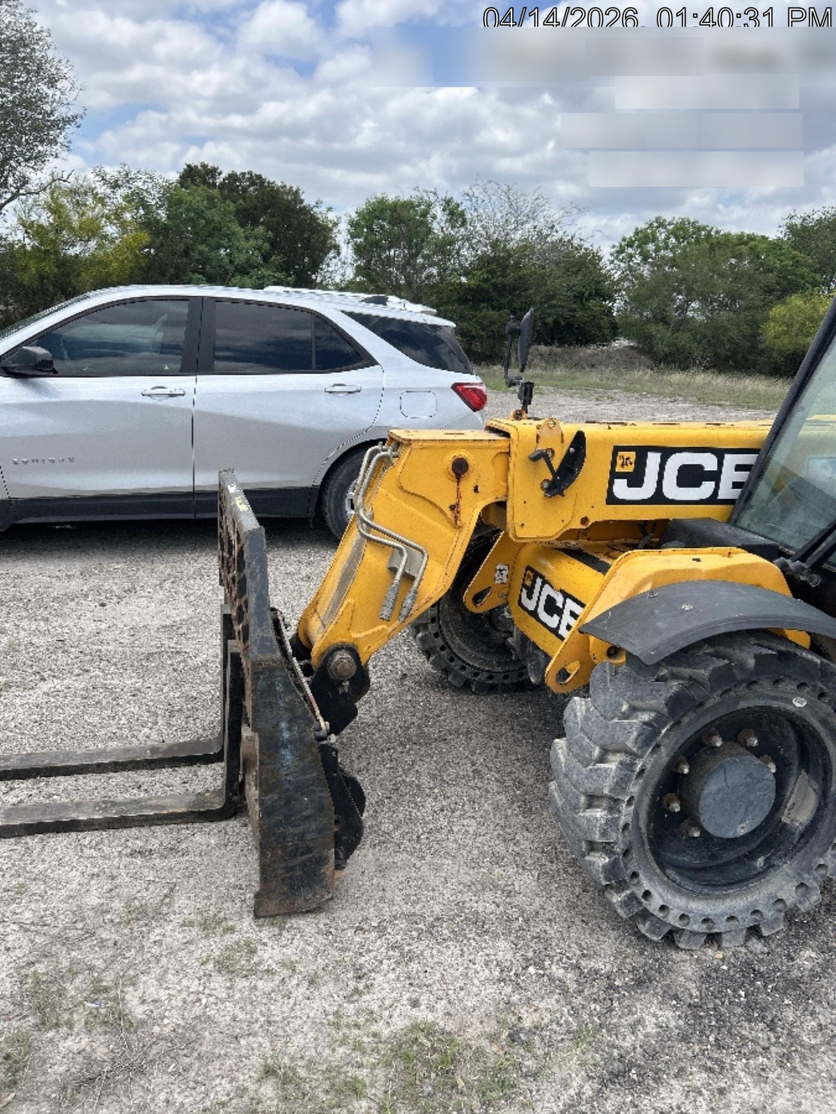2020 JCB 505-20TC Cab/Heat/Air, Solid Tires, Work Lights, Beacon, Aux Hydraulics, Back up Alarm, ES Decals