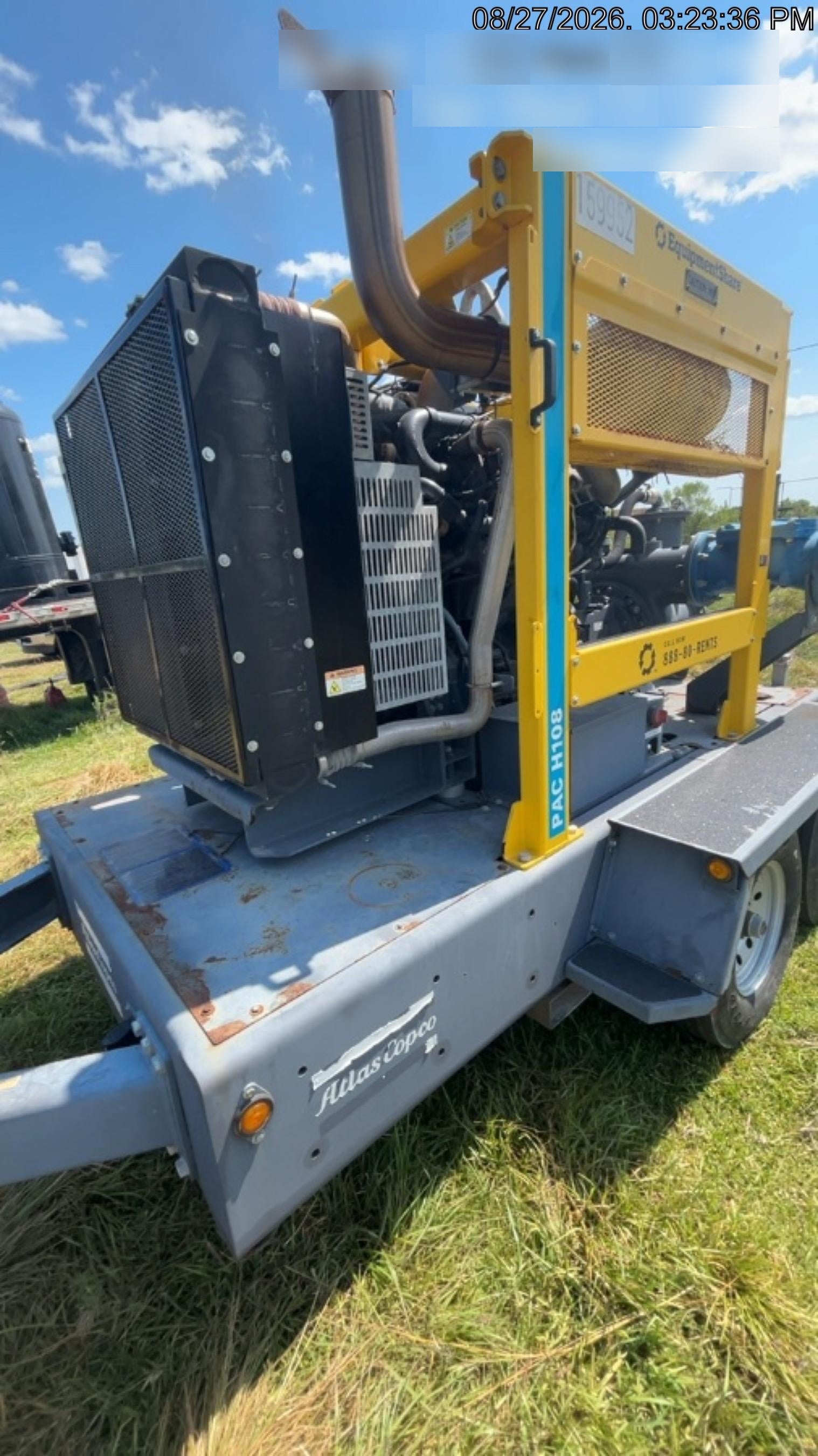 2021 ATLAS COPCO PAC H108 JD