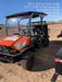 2022 Kubota RTV-X1140W-H Plastic Canopy, Windshield Acrylic Clear, LED Strobe Light, Wire Harness Kit, Back up Alarm