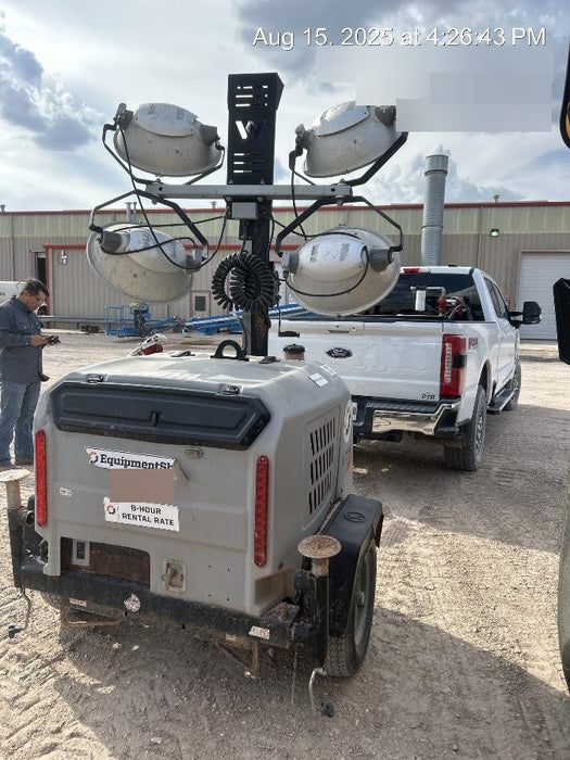 2018 Wacker Neuson LTV6L-MH Wacker Neuson LTV6L Mobile Light Tower w/Fuel Level Sensor Installed