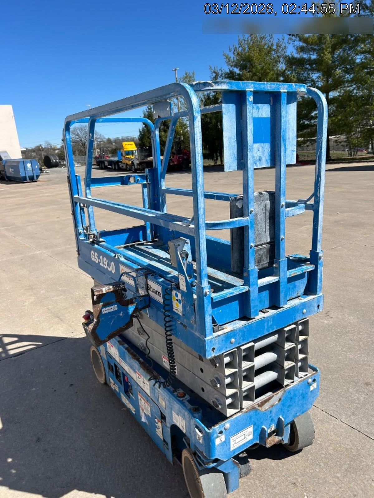 2020 Genie GS-1930 Solid Non Marking Tires, Beacon, Folding rails with half height swing gate