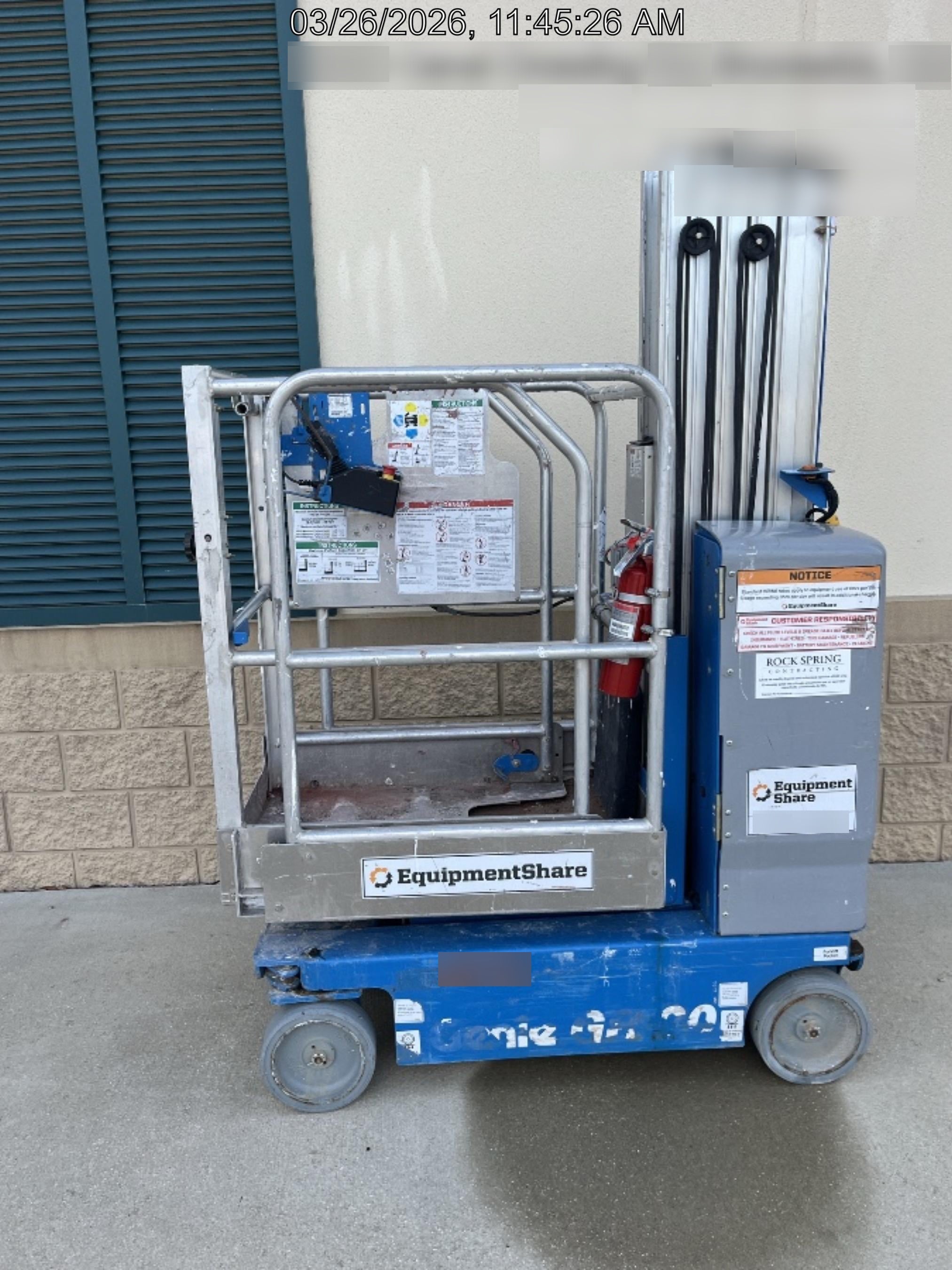 2019 GENIE GR-20