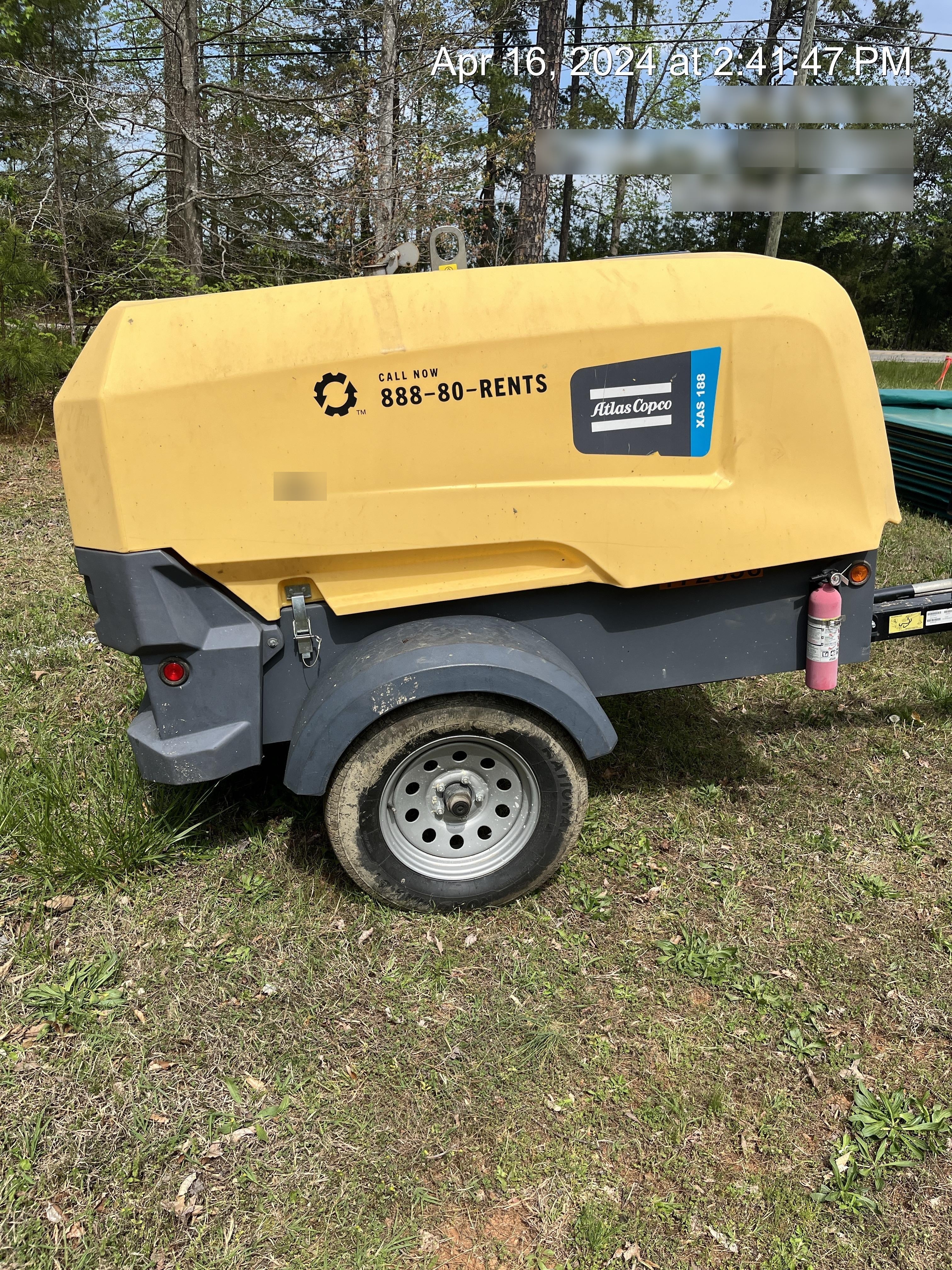 2021 ATLAS COPCO XAS188 CWK