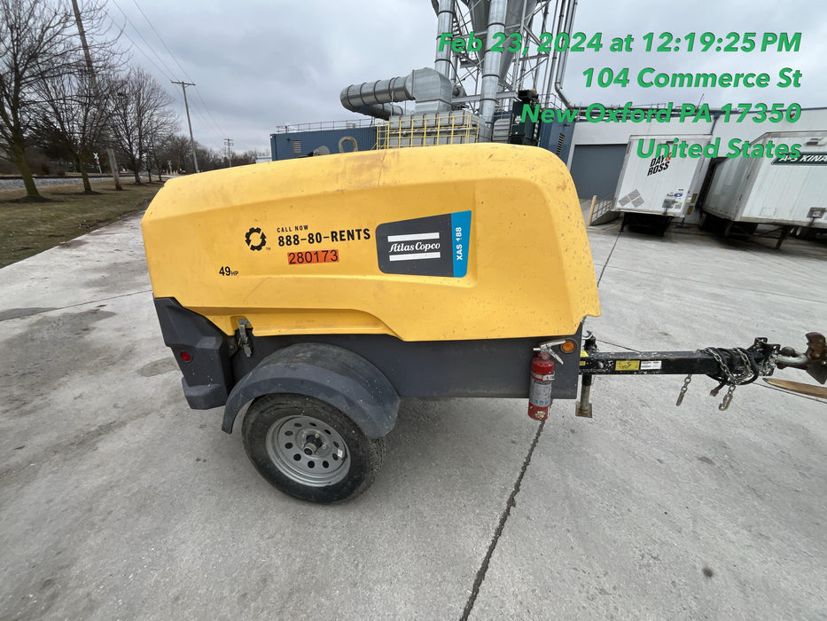 2022 ATLAS COPCO XAS188 CWK
