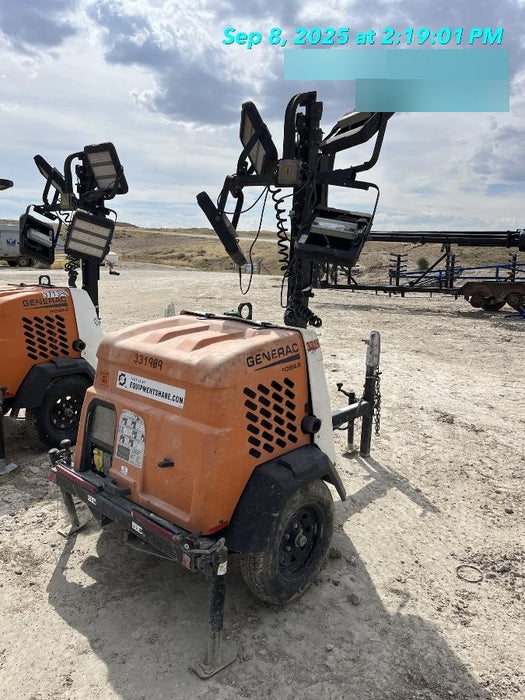 2023 Generac MLT2 Diesel, Flex Switch 120V Input, Powerzone Controller, (4) 320W LED Lights, 4kW Generator, 39.9 Gal Fuel Tank, 2" Ball, T3