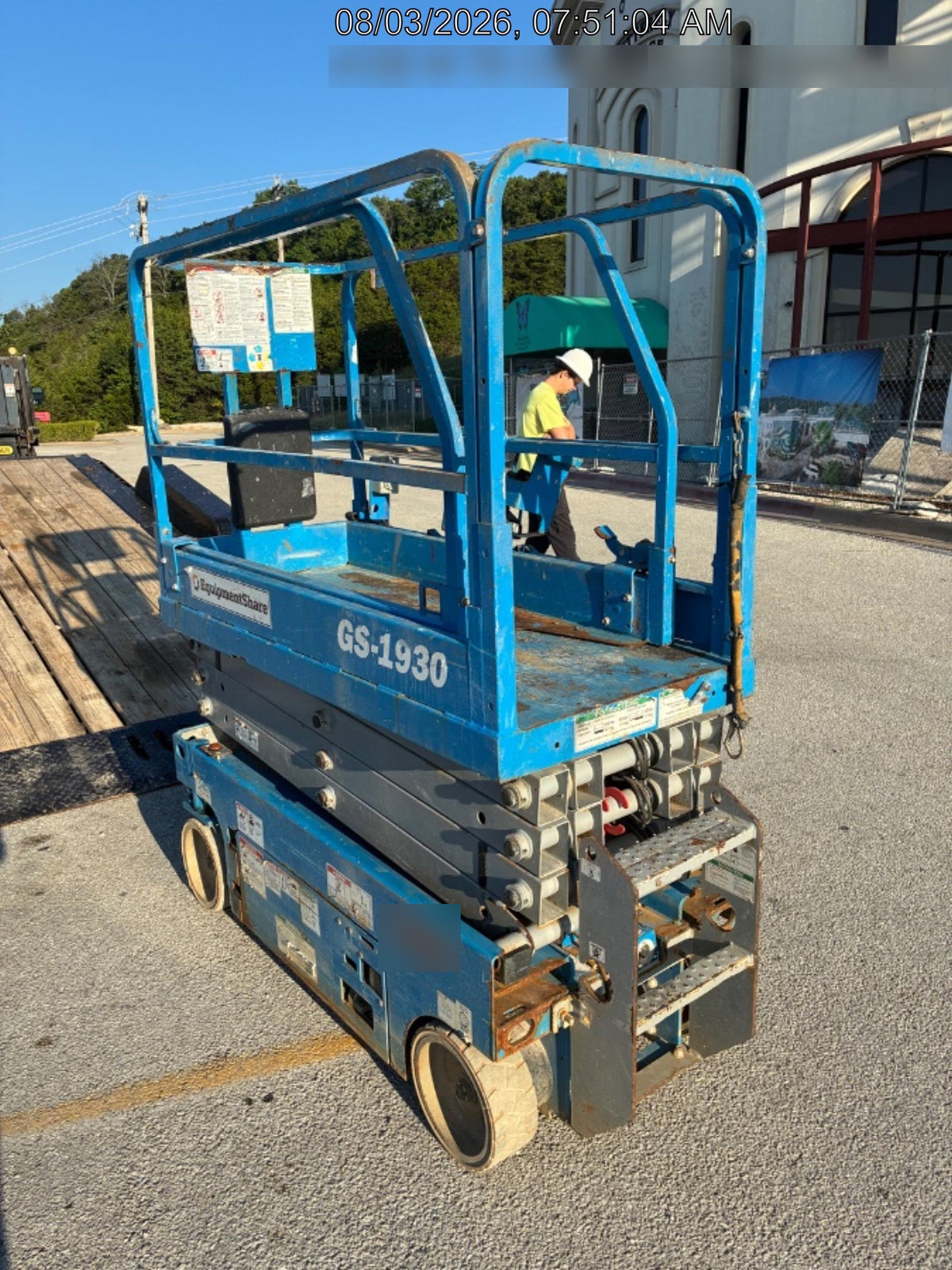 2018 Genie GS-1930 Genie GS-1930 Scissor Lift w/Standard Options