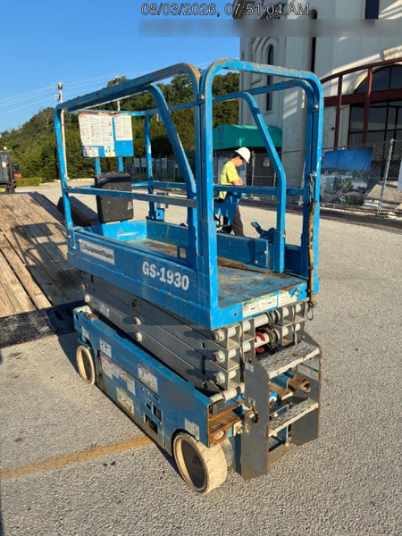 2018 Genie GS-1930 Genie GS-1930 Scissor Lift w/Standard Options