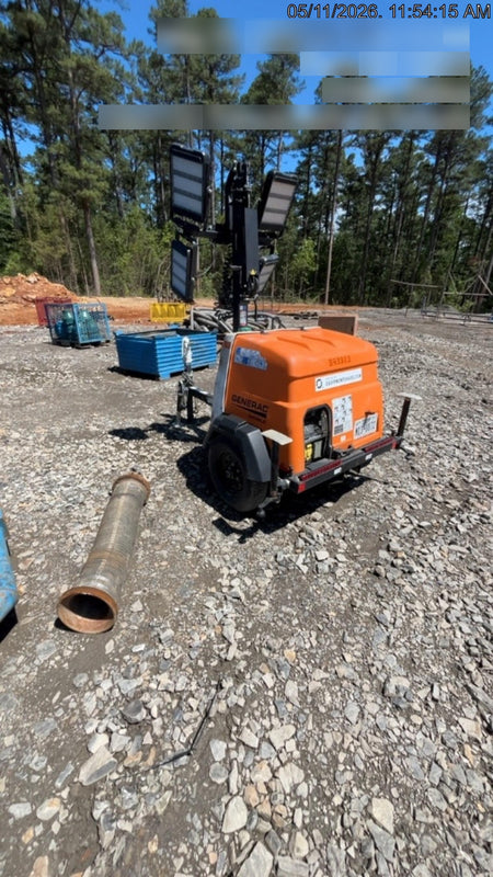 2024 Generac MLT2 Diesel, Flex Switch 120V Input, Powerzone Controller, 
(4) 320W LED Lights, 4kW Generator, 39.9 Gal Fuel Tank, 2" Ball, T3